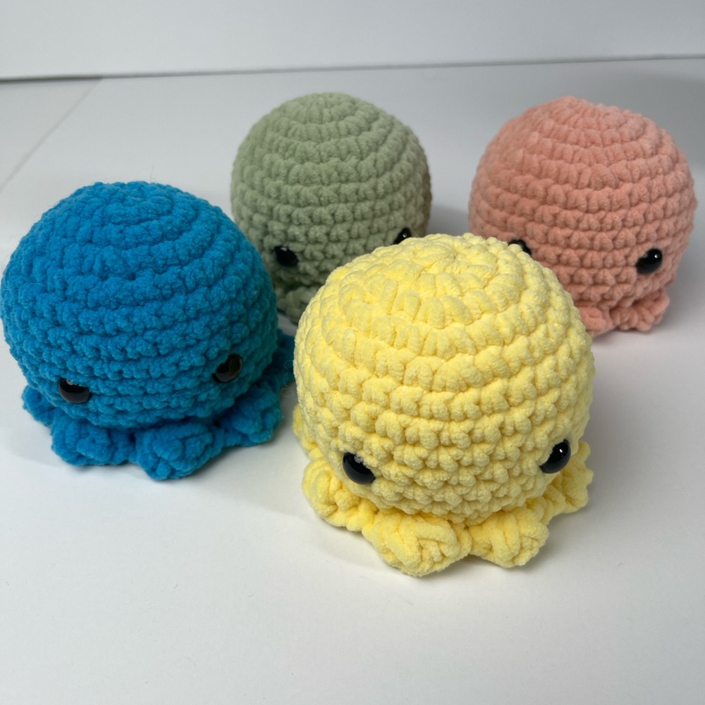 Octopus Bundle. Handcrafted Crochet.